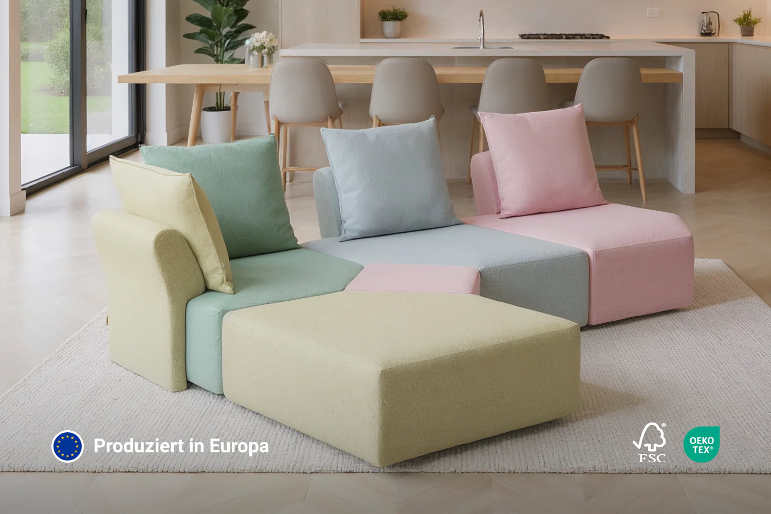 Stoffbezug - Modulares Sofa Katrina - Image 4