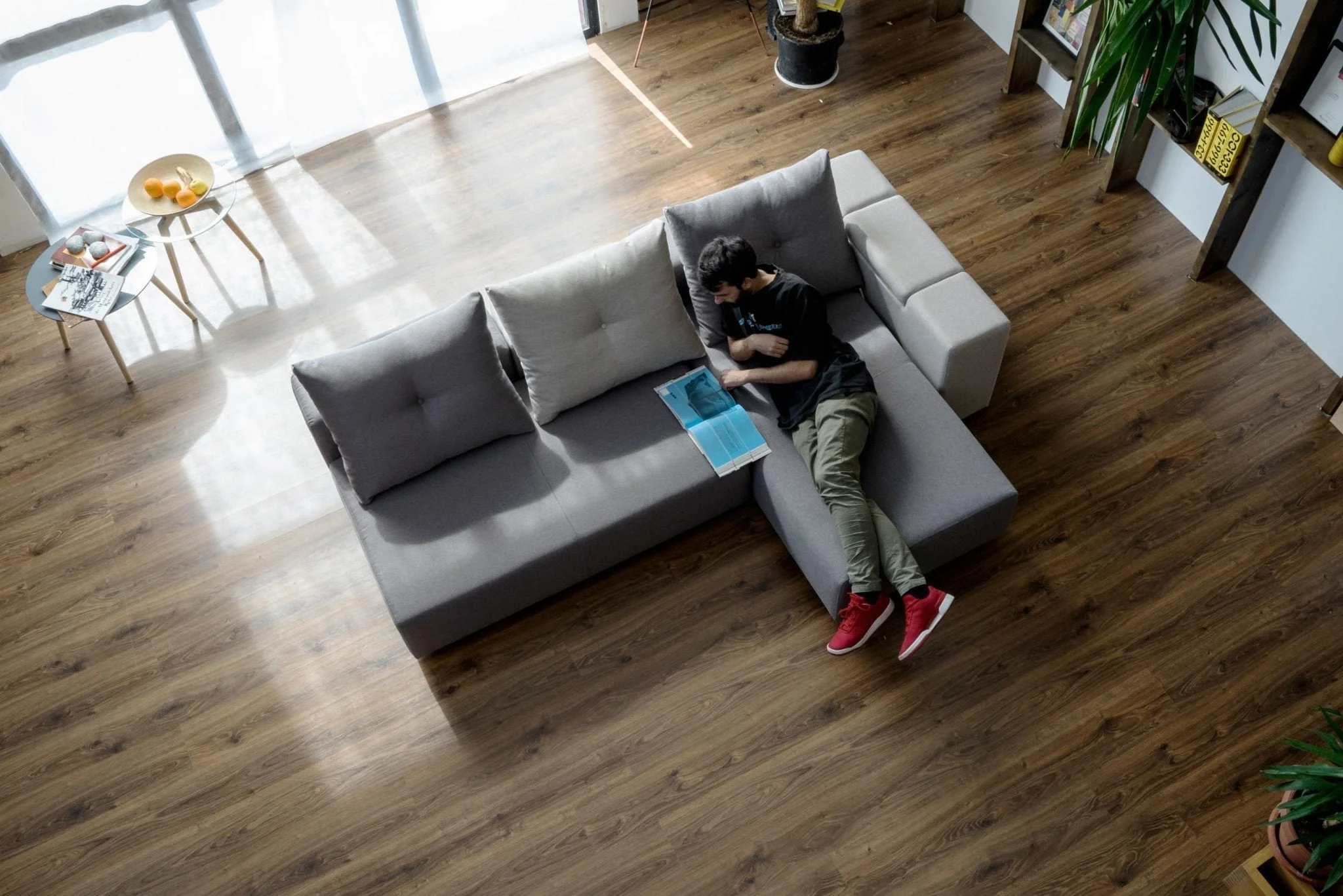 Outlet - Modulares Sofa Marie mit Schlaffunktion Showroom Hannover - Image 4