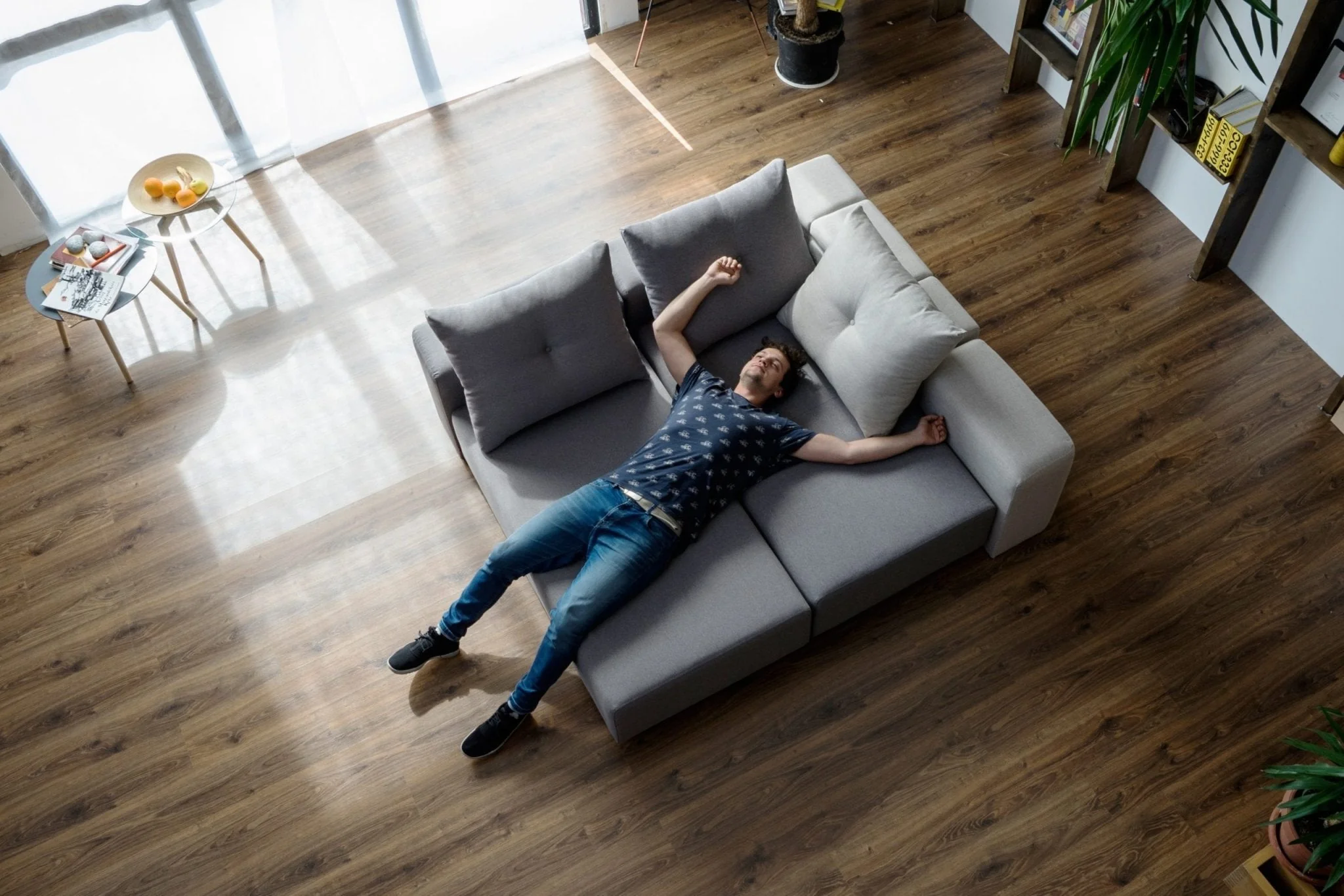 Outlet - Modulares Sofa Marie mit Schlaffunktion Showroom Hannover - Image 5