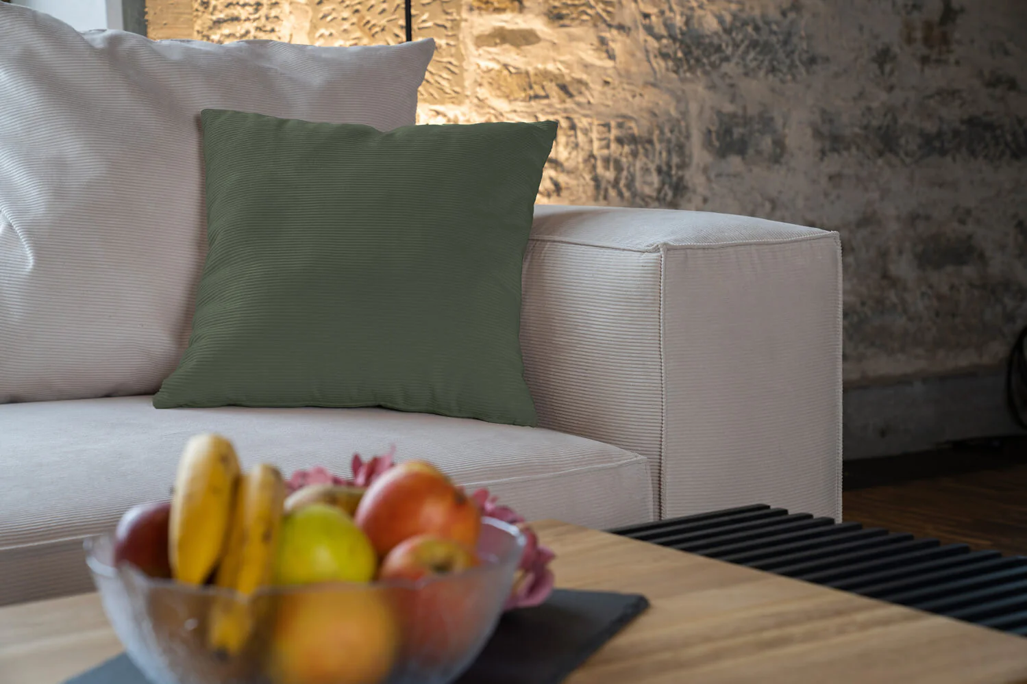 Outlet - Zierkissen - Stoff Cord/Velvet - Image 5