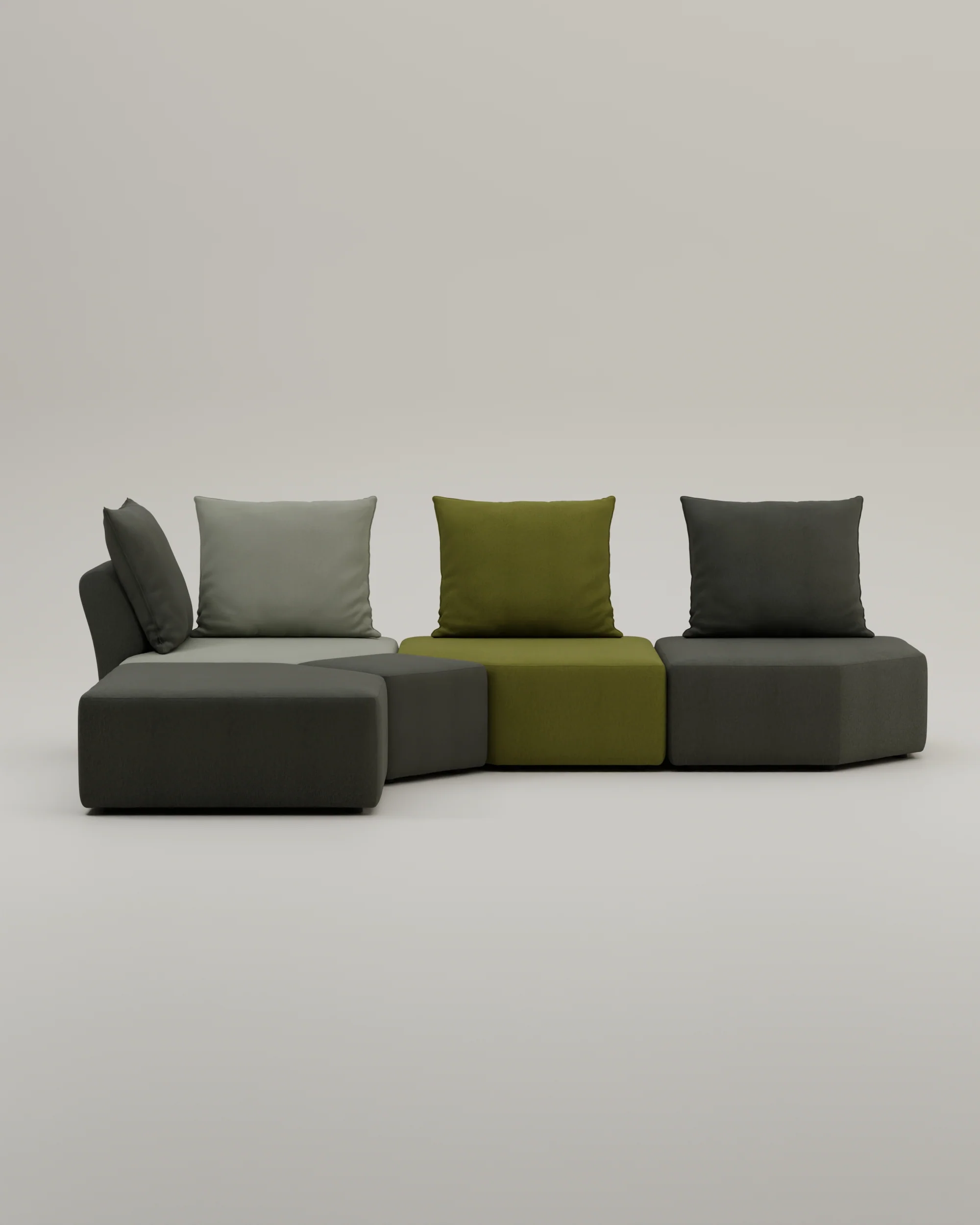 Modulares Sofa Katrina mit Schlaffunktion - Image 39
