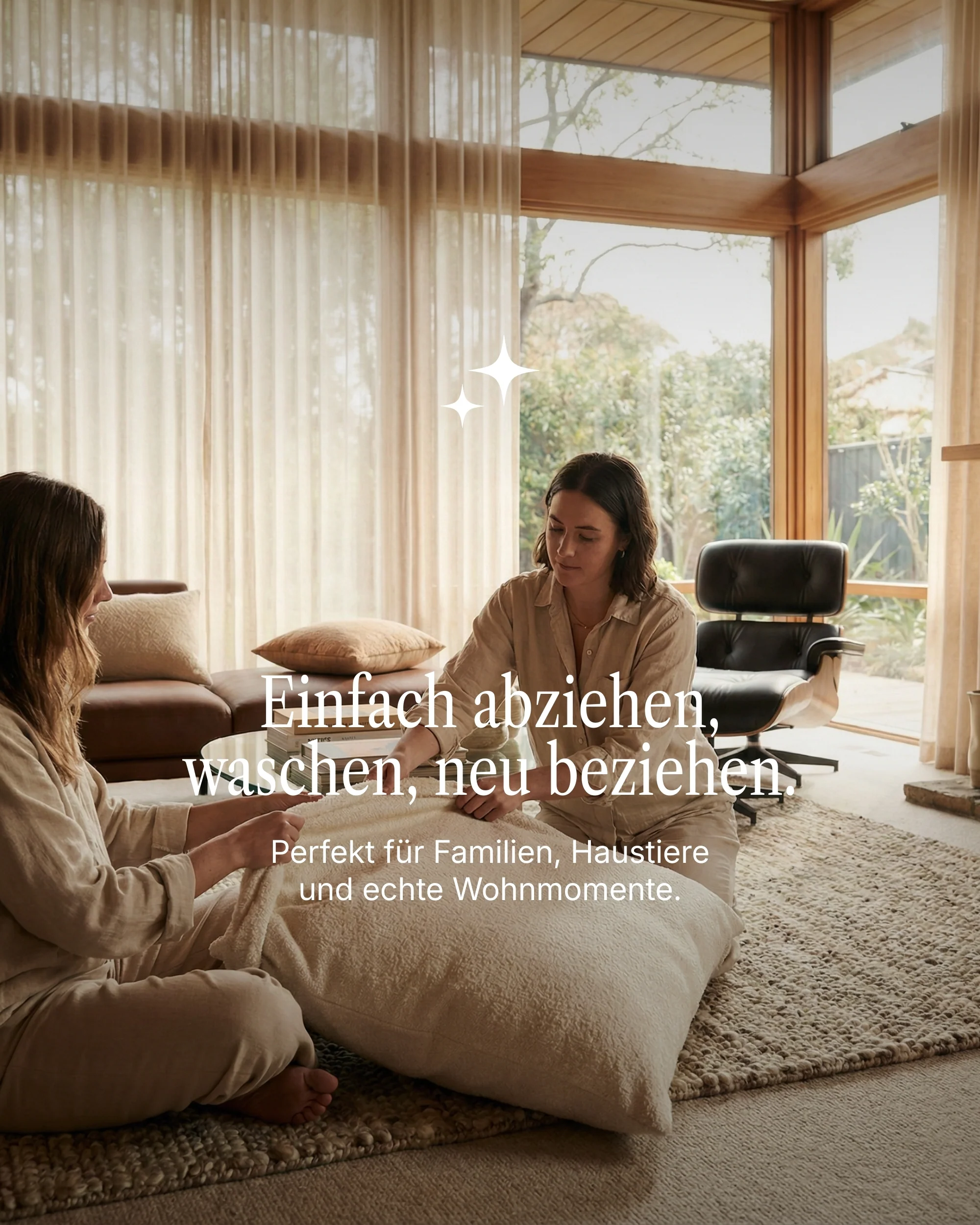 Stoffbezug - Modulares Sofa Aera 5-Sitzer mit Schlaffunktion - Image 5