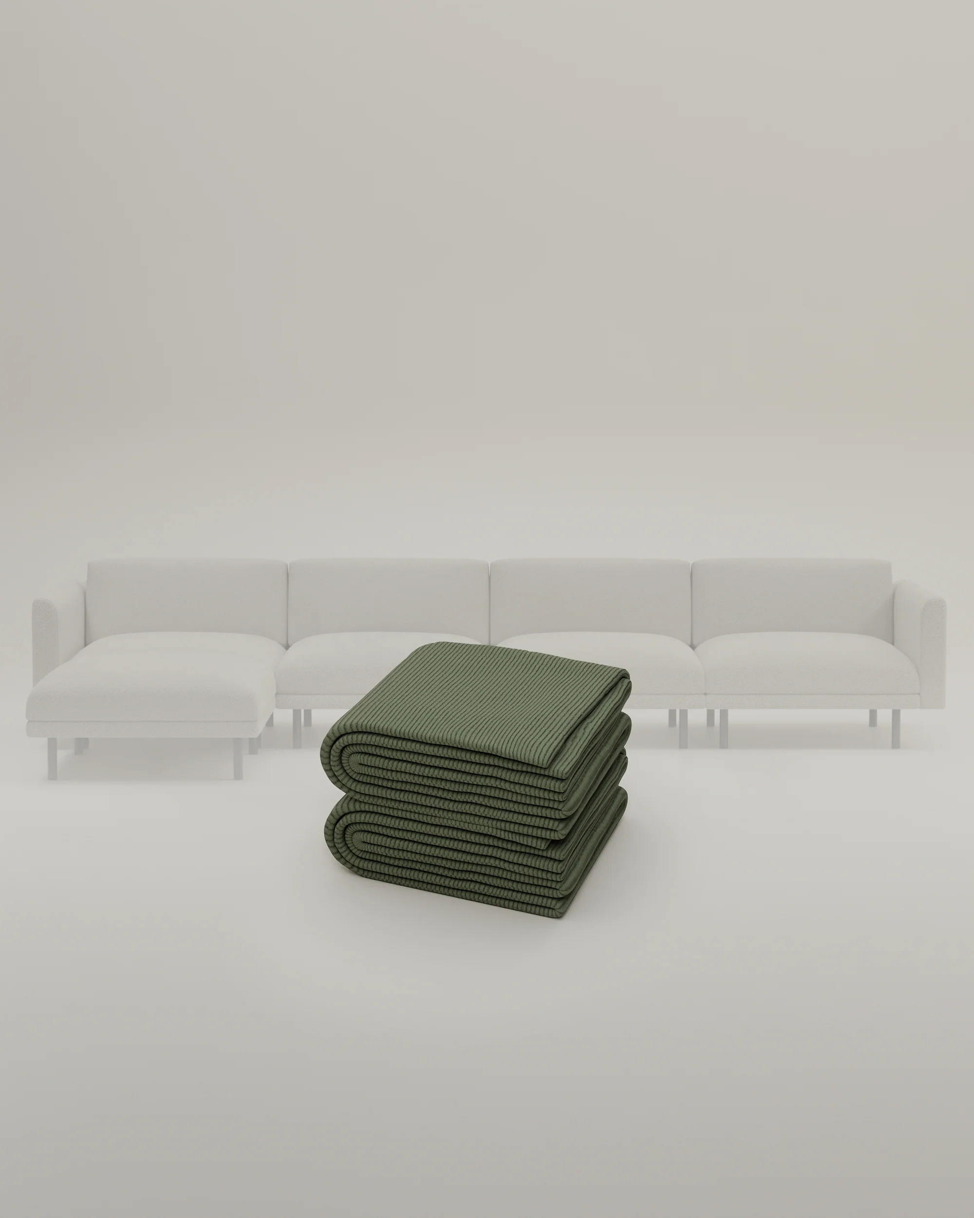 Stoffbezug - Modulares Sofa Aera 5-Sitzer mit Schlaffunktion - Image 13