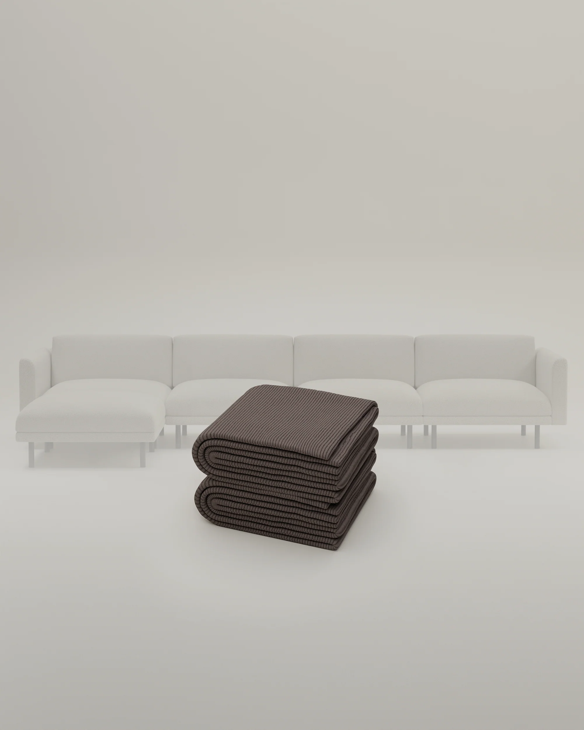 Stoffbezug - Modulares Sofa Aera 5-Sitzer mit Schlaffunktion - Image 16