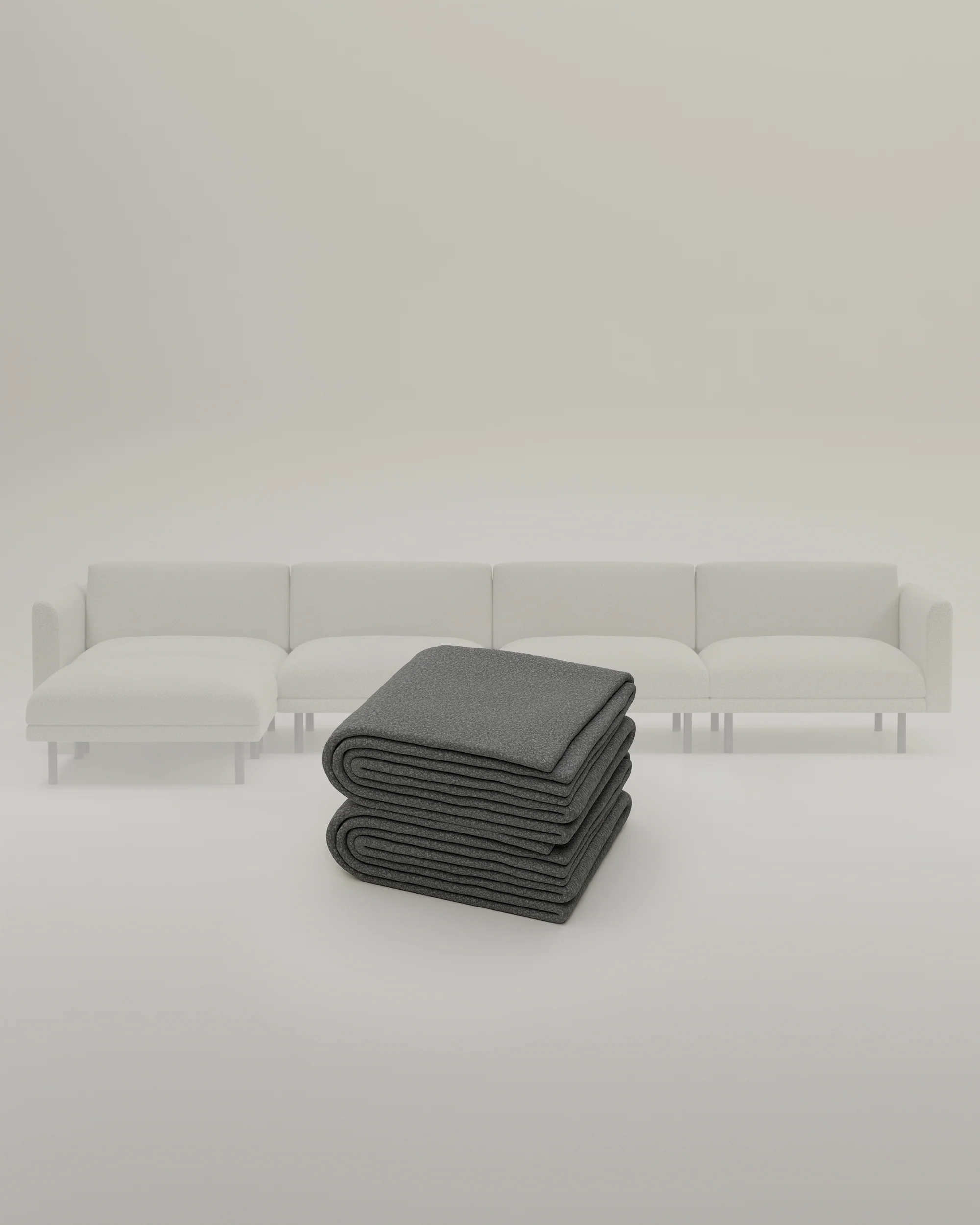 Stoffbezug - Modulares Sofa Aera 5-Sitzer mit Schlaffunktion - Image 25
