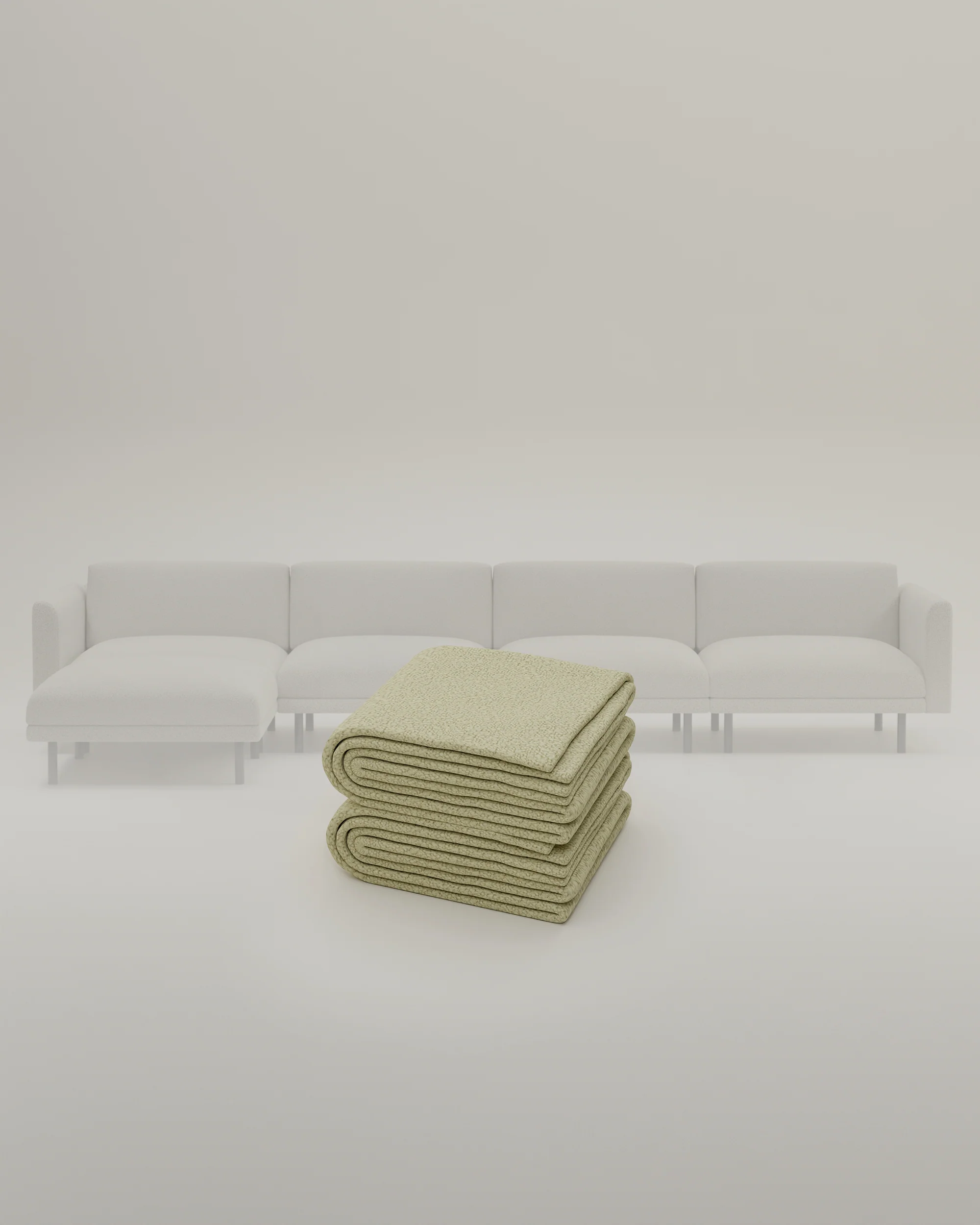 Stoffbezug - Modulares Sofa Aera 5-Sitzer mit Schlaffunktion - Image 29
