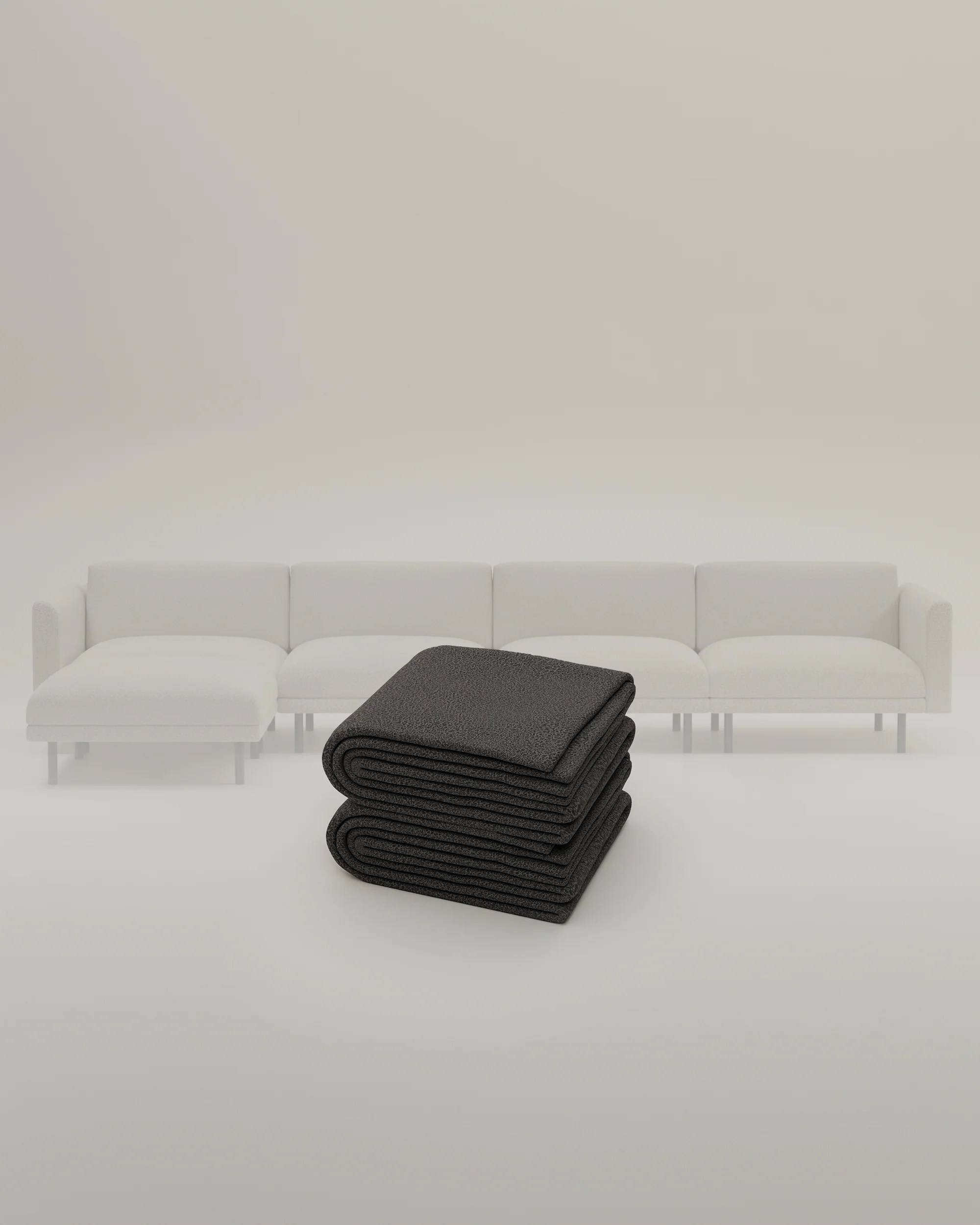 Stoffbezug - Modulares Sofa Aera 5-Sitzer mit Schlaffunktion - Image 31
