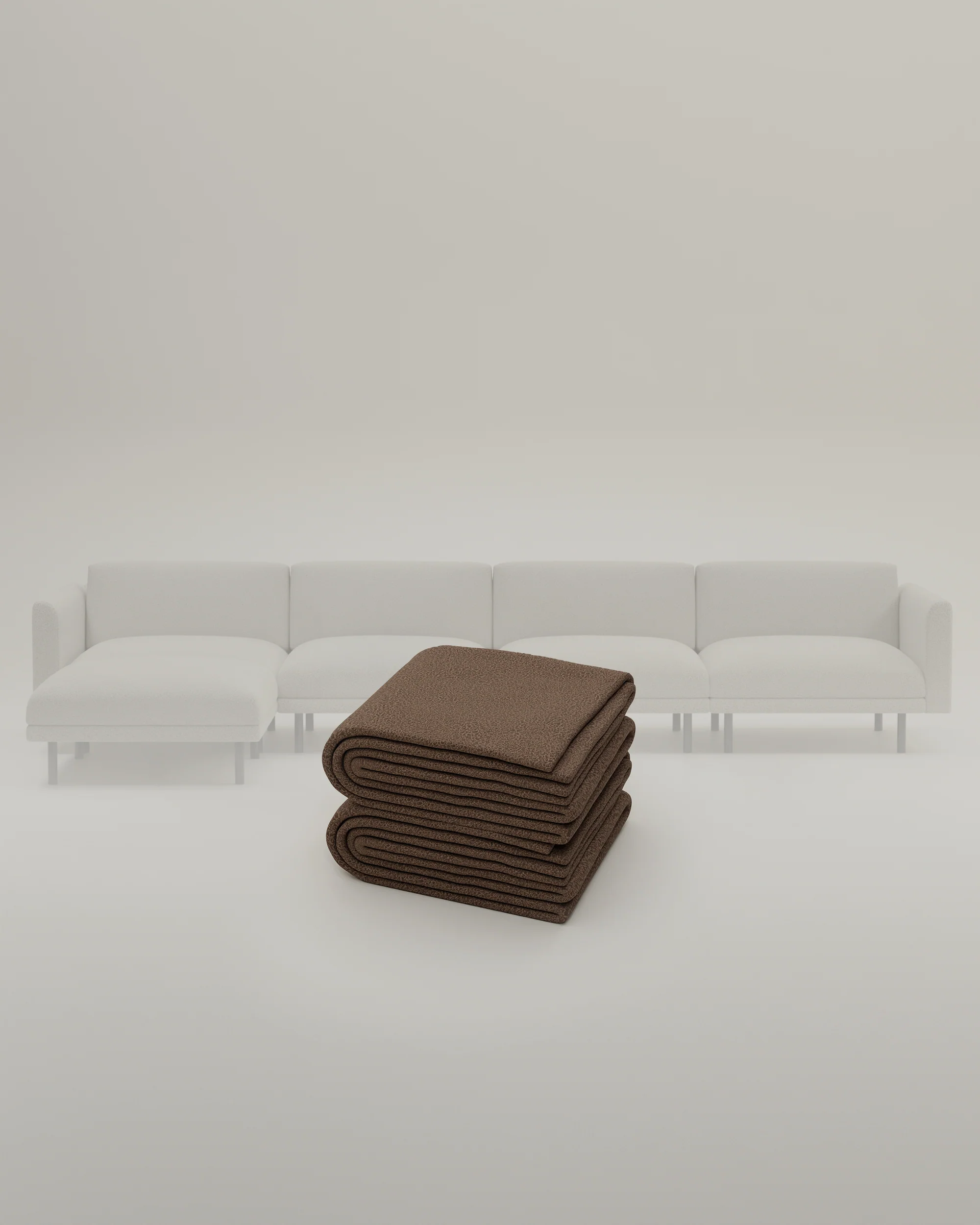 Stoffbezug - Modulares Sofa Aera 5-Sitzer mit Schlaffunktion - Image 37