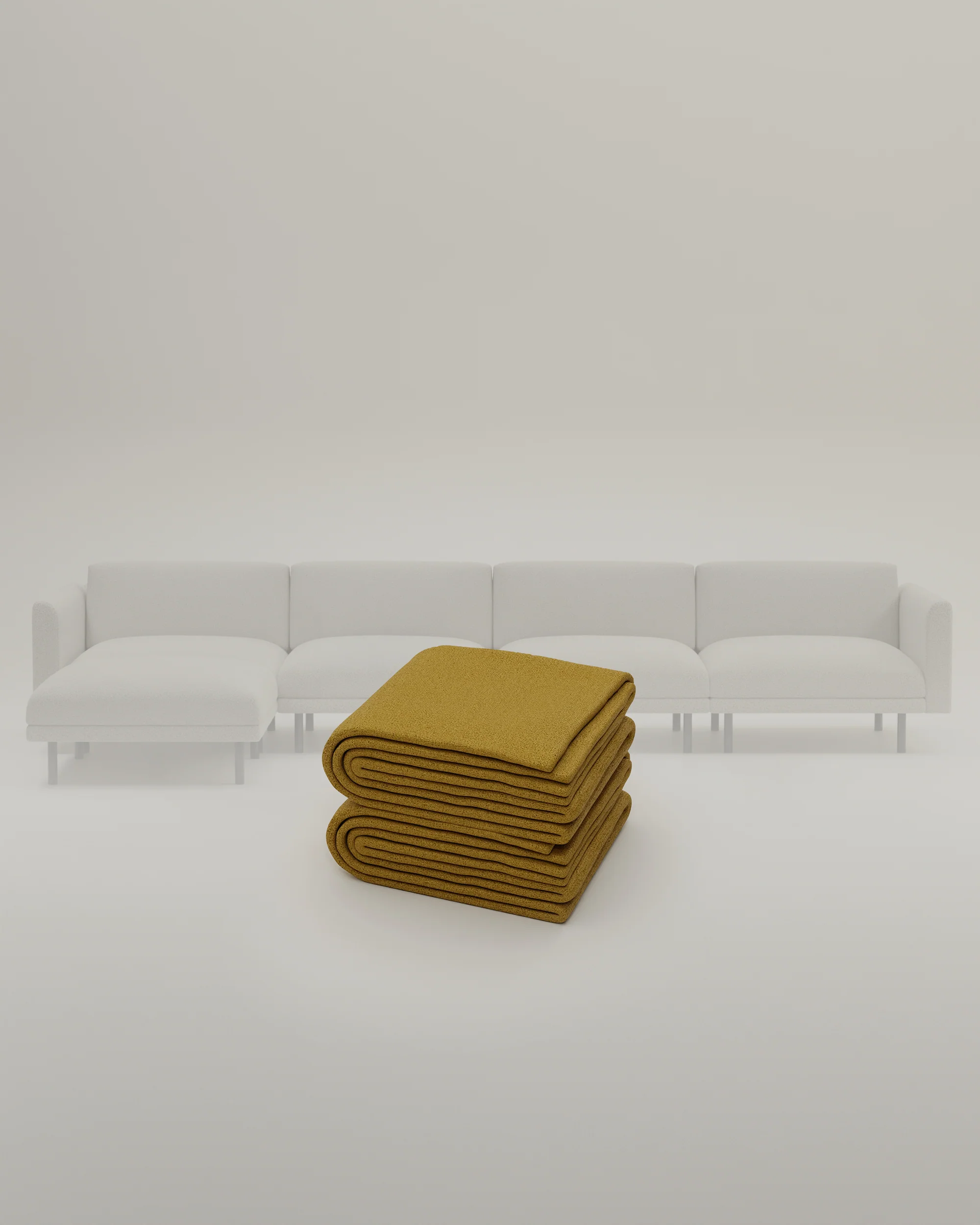 Stoffbezug - Modulares Sofa Aera 5-Sitzer mit Schlaffunktion - Image 45
