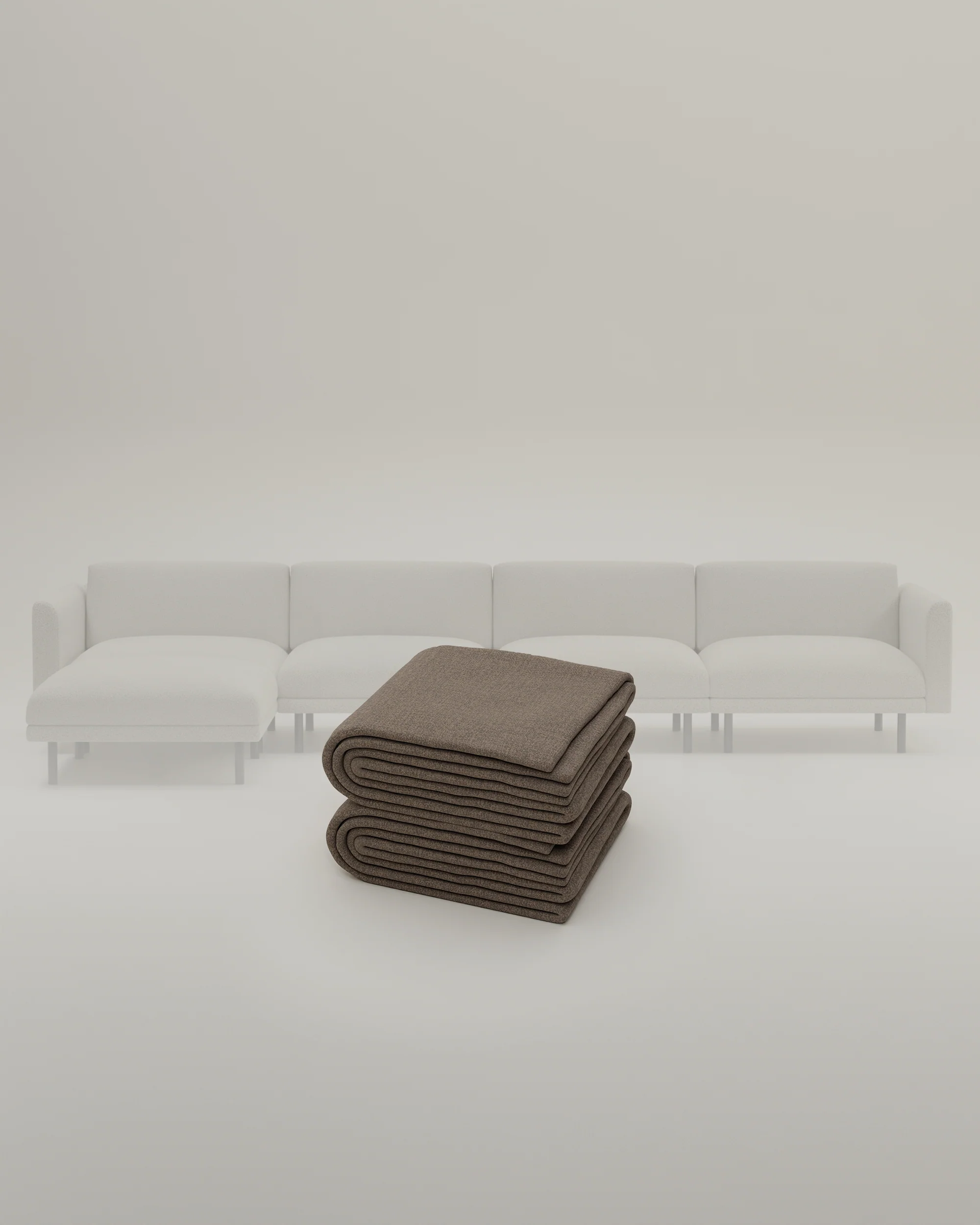 Stoffbezug - Modulares Sofa Aera 5-Sitzer mit Schlaffunktion - Image 49
