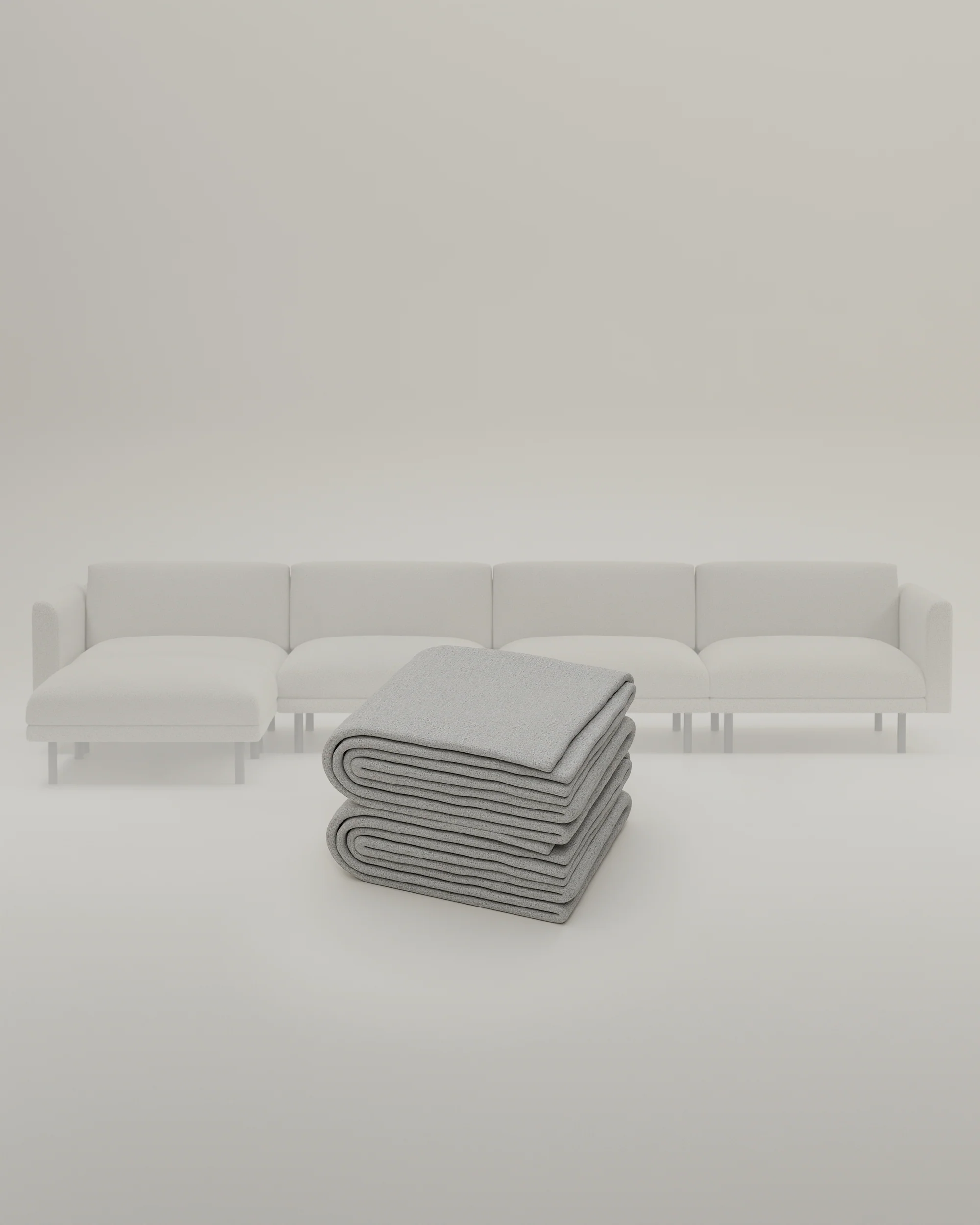 Stoffbezug - Modulares Sofa Aera 5-Sitzer mit Schlaffunktion - Image 51