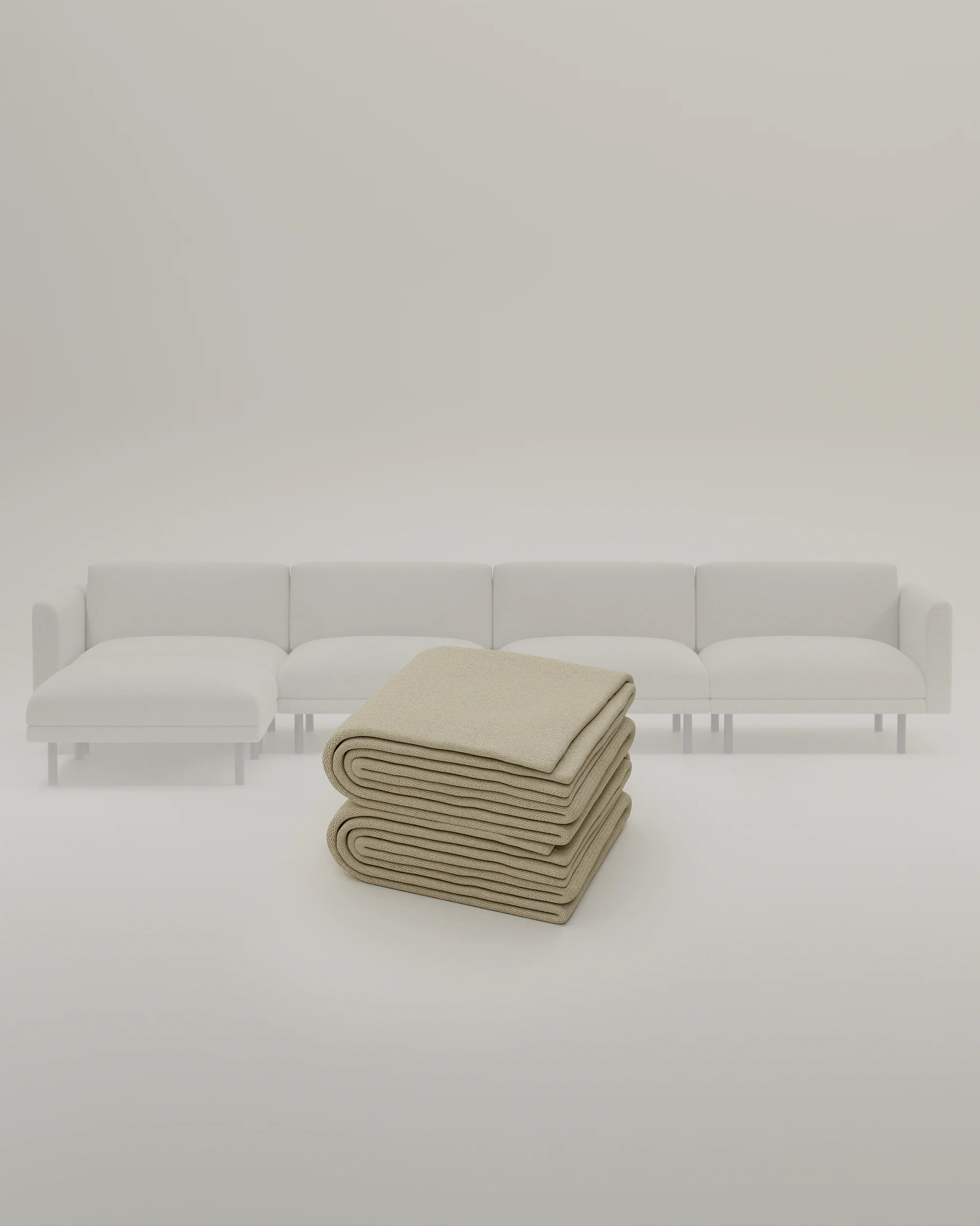 Stoffbezug - Modulares Sofa Aera 5-Sitzer mit Schlaffunktion - Image 55