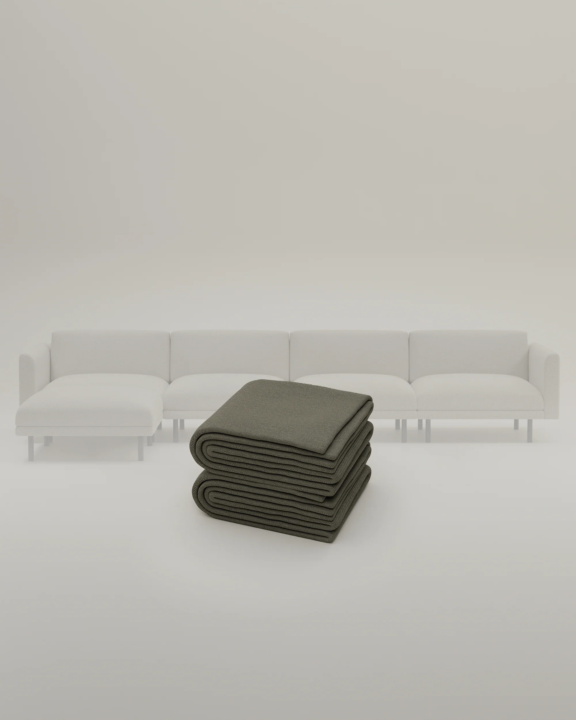 Stoffbezug - Modulares Sofa Aera 5-Sitzer mit Schlaffunktion - Image 62