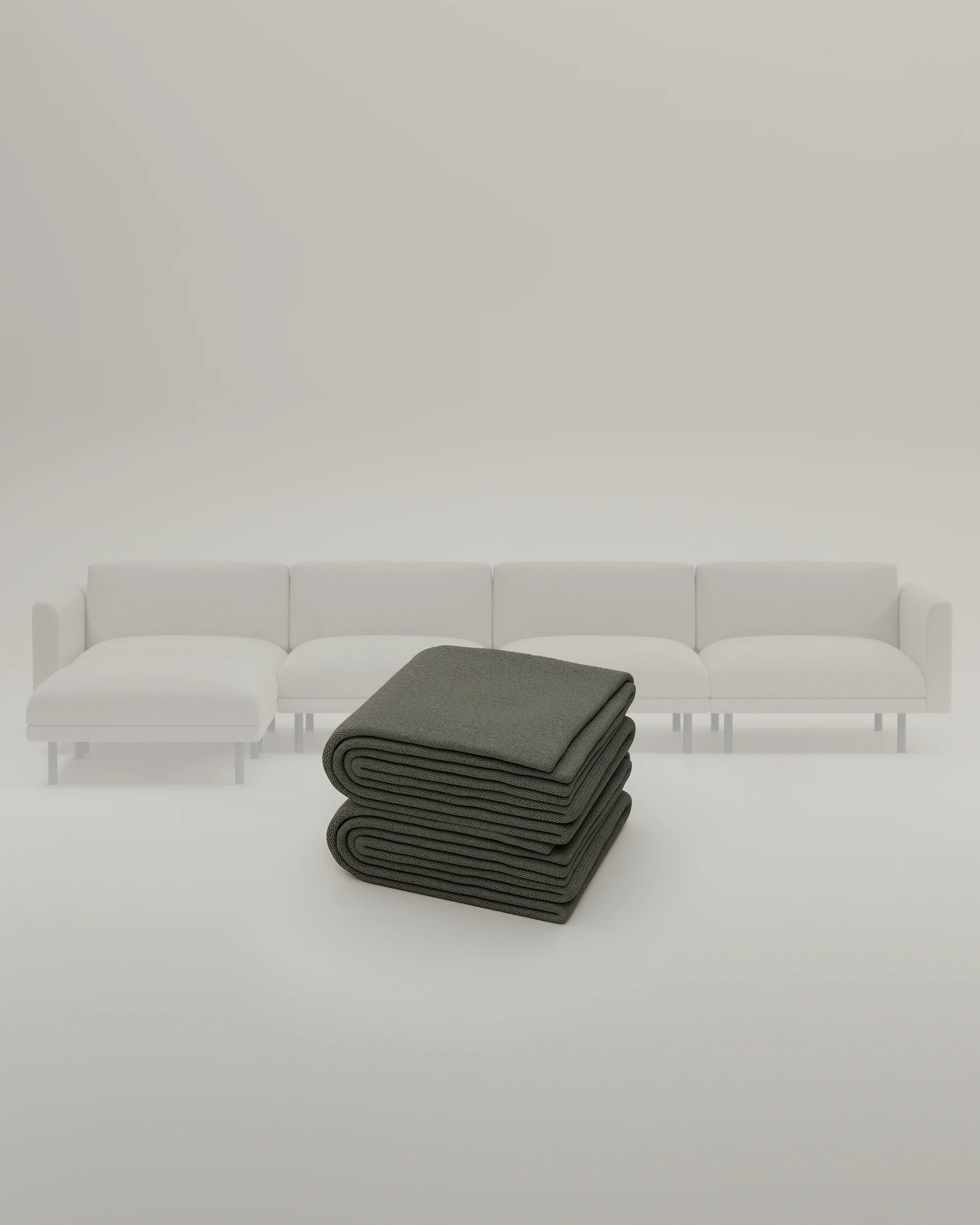 Stoffbezug - Modulares Sofa Aera 5-Sitzer mit Schlaffunktion - Image 64