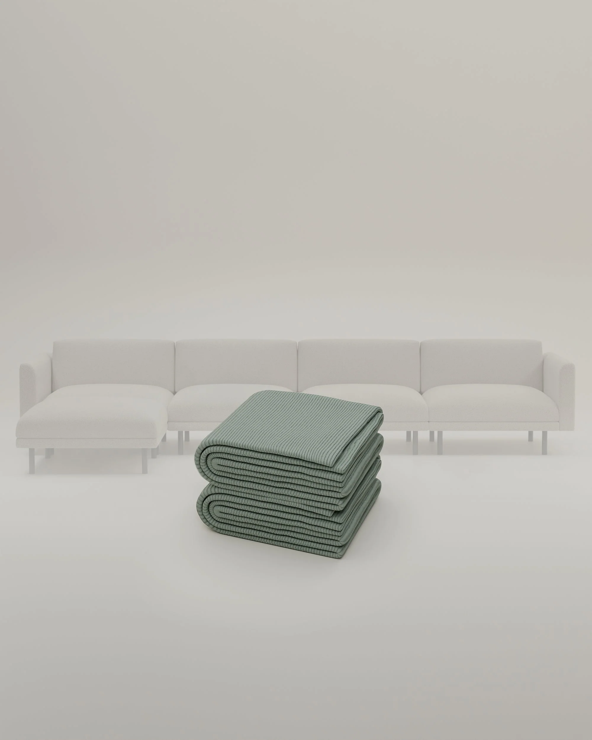 Stoffbezug - Modulares Sofa Aera 5-Sitzer mit Schlaffunktion - Image 65