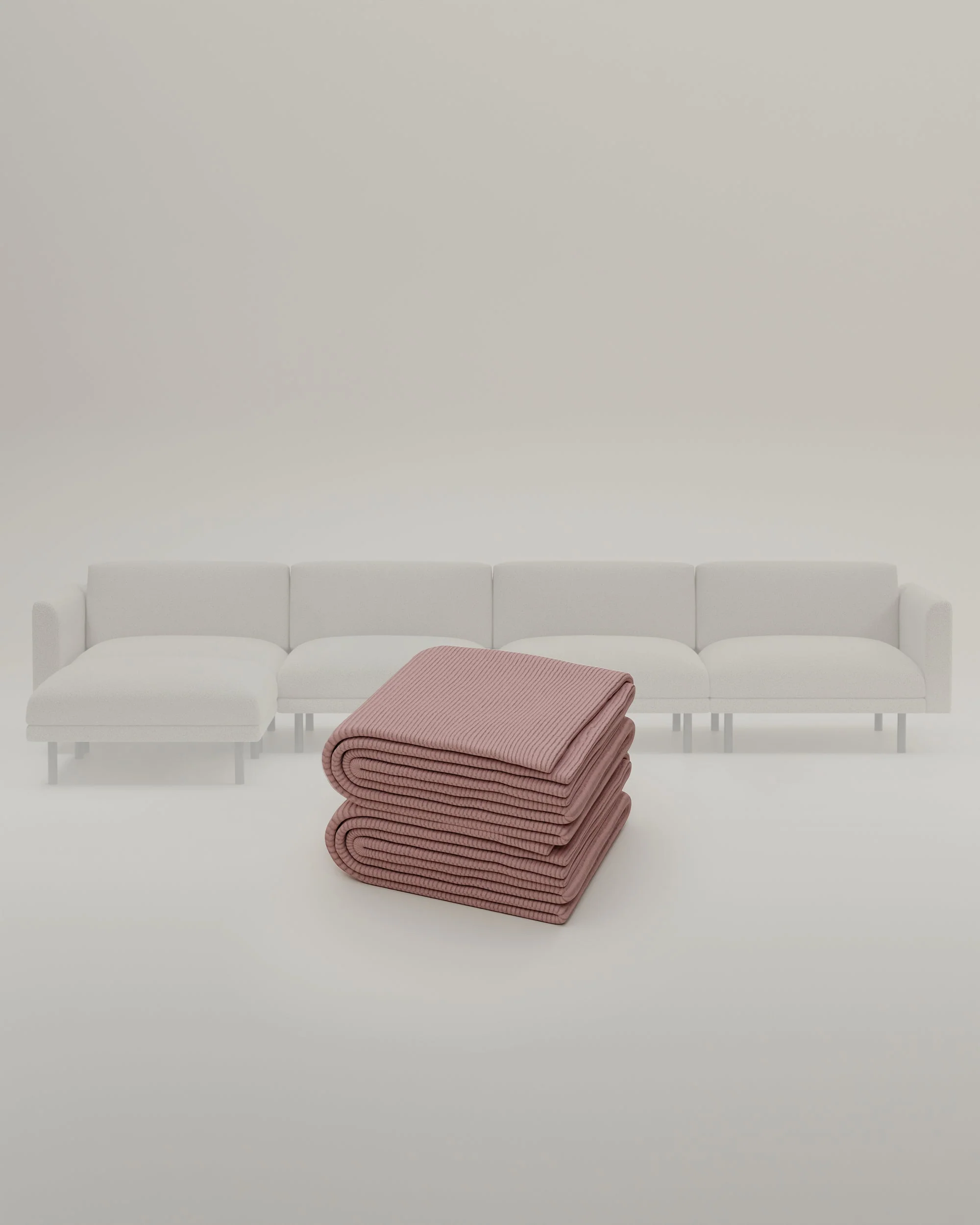 Stoffbezug - Modulares Sofa Aera 5-Sitzer mit Schlaffunktion - Image 67