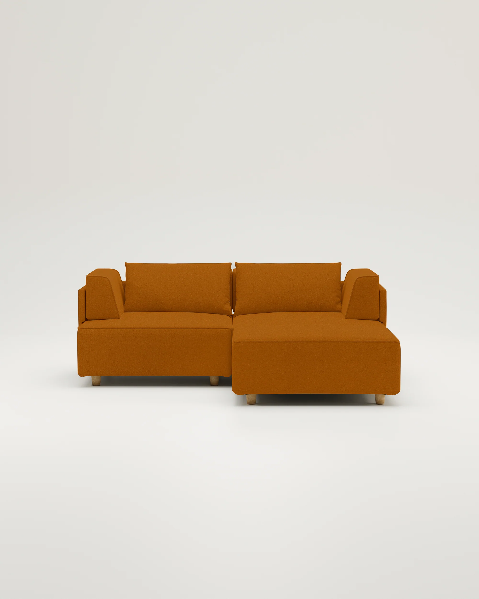 Stoffbezug - Modulares Sofa Louis 2-Sitzer mit Hocker - Individuell - Image 16