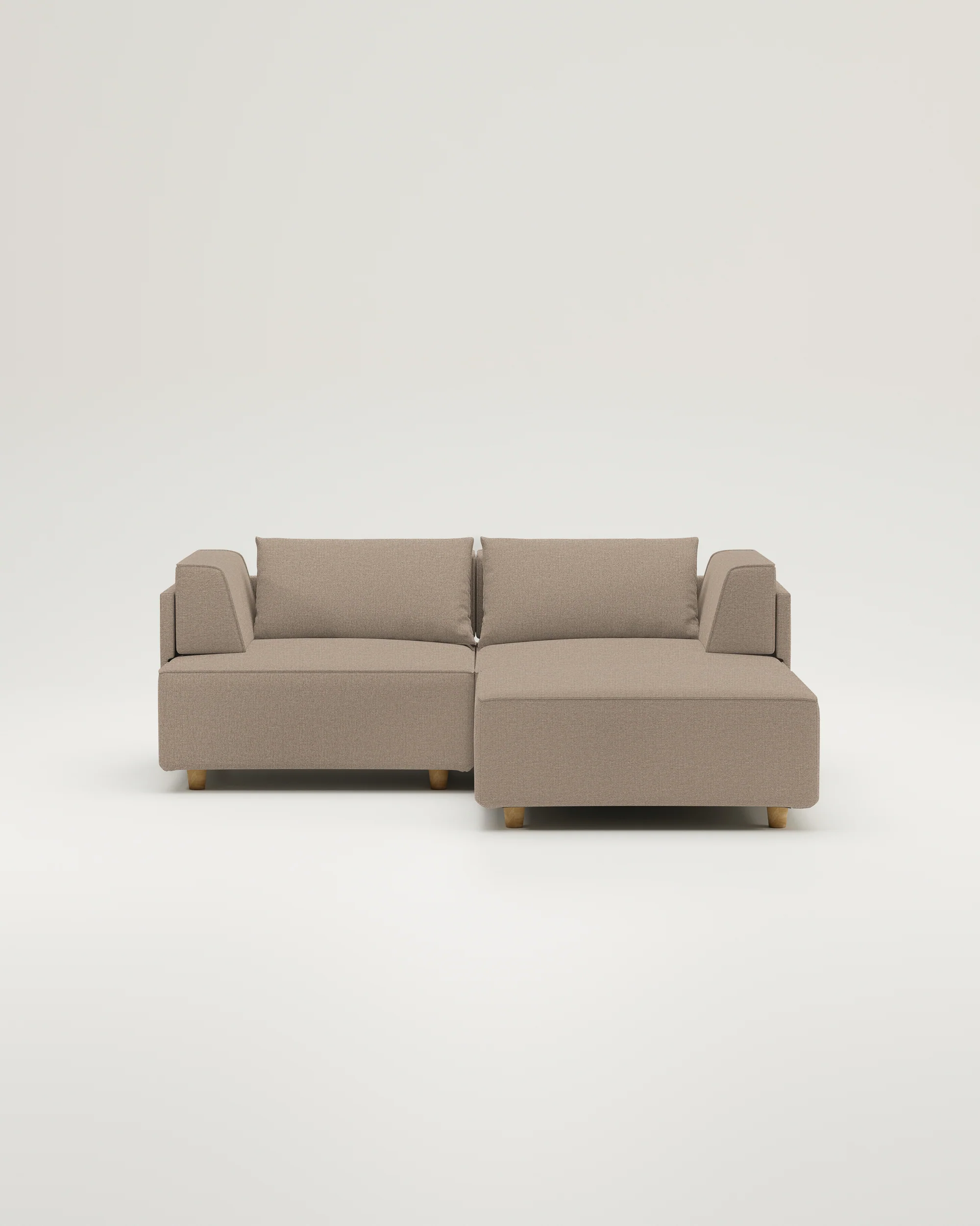 Stoffbezug - Modulares Sofa Louis 2-Sitzer mit Hocker - Individuell - Image 19
