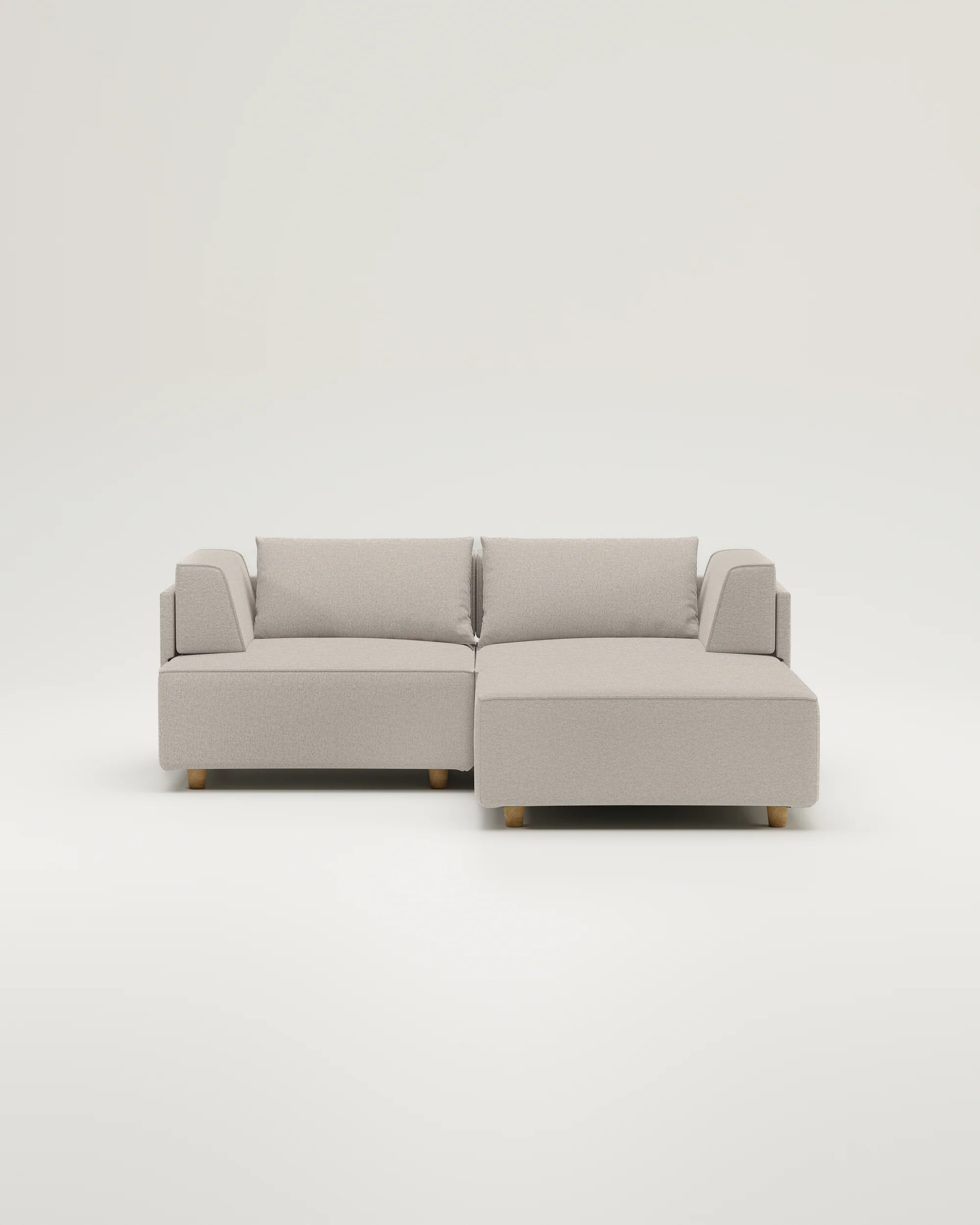 Stoffbezug - Modulares Sofa Louis 2-Sitzer mit Hocker - Individuell - Image 20