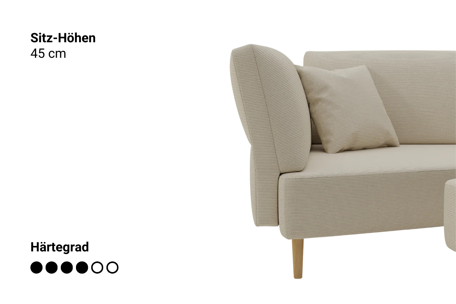 Modulares Sofa Mike mit Schlaffunktion - Image 7